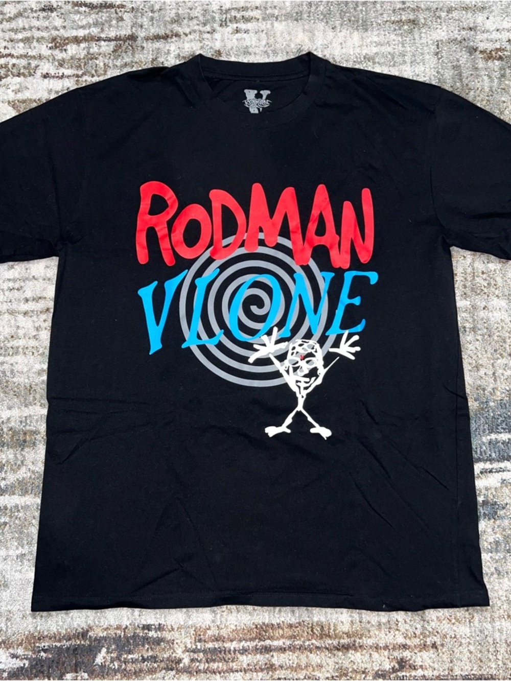 Limited VLONE x RODMAN Pearl Graphic T-Shirt